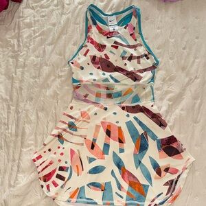 Nike Multicolor Abstract Dress